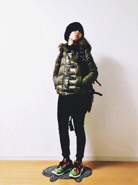 i-oさん（レディース・155cm）の冬コーディネート