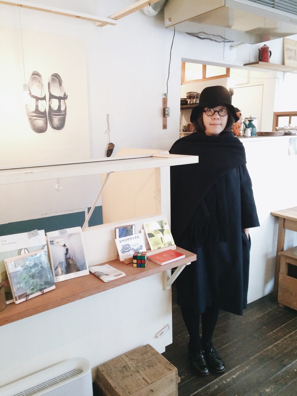 「twinkleのアイテム（ワンピース、ブラック系）」を使った、reiさん（レディース・162cm）の秋コーディネートの1枚目の写真