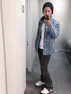 「CCP（シーシーピー）のアイテム」を使った、TAKERU.Nさん（メンズ・165cm）の秋コーディネート