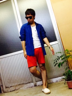 TAKERU.Nさん（メンズ・165cm）の夏コーディネート