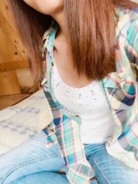 「Right-on（ライトオン）のアイテム（その他）」を使った、りぴさん（レディース・165cm）の秋コーディネート