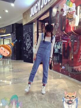 自身深处blueさんのコーディネート