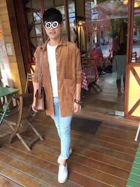 Talio Liさん(メンズ・175cm)の春コーディネート