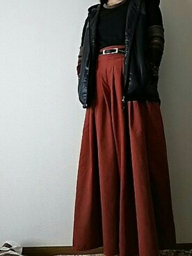 「NANEA（ナネア）のアイテム（トップス）」を使った、mamedaihukuさん（レディース・154cm）の秋コーディネート