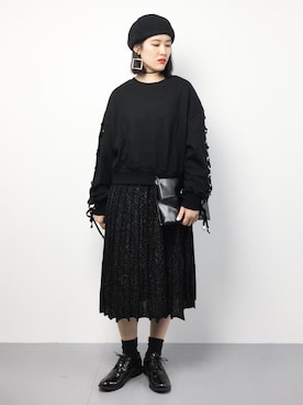 ハマアイさん（レディース・161cm）の秋コーディネート