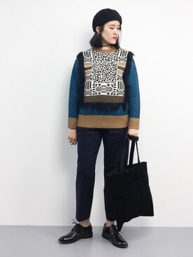 ハマアイさん(レディース・161cm)の秋コーディネート