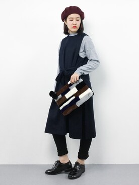 ハマアイさん（レディース・161cm）の秋コーディネート