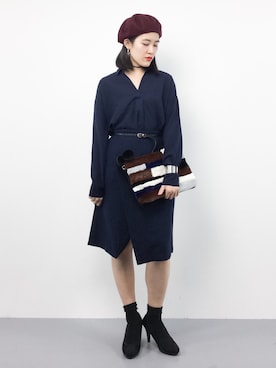 ハマアイさん（レディース・161cm）の秋コーディネート