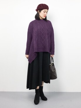 ハマアイさん（レディース・161cm）の秋コーディネート