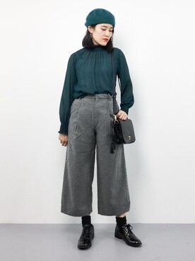 ハマアイさん（レディース・161cm）の秋コーディネート