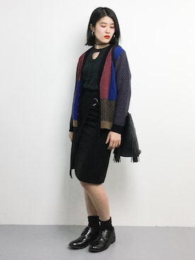 ハマアイさん（レディース・161cm）の秋コーディネート