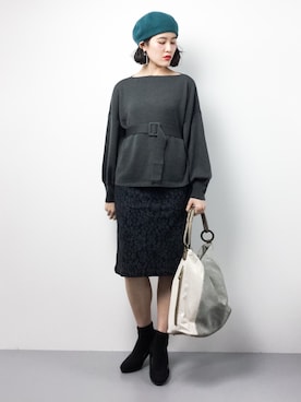 ハマアイさん（レディース・161cm）の秋コーディネート