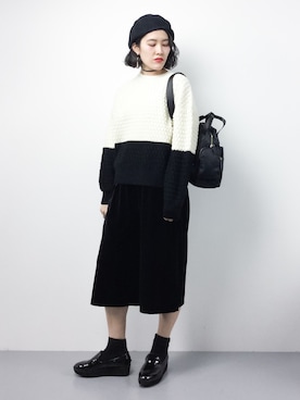 ハマアイさん（レディース・161cm）の秋コーディネート