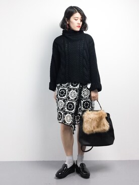 ハマアイさん（レディース・161cm）の秋コーディネート