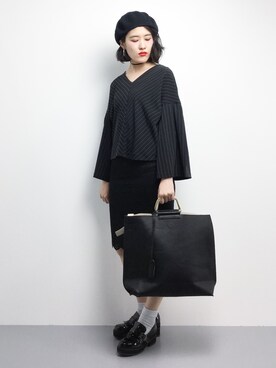 ハマアイさん（レディース・161cm）の秋コーディネート