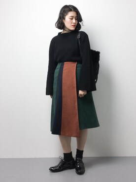 ハマアイさん（レディース・161cm）の秋コーディネート
