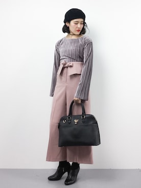 ハマアイさん（レディース・161cm）の秋コーディネート