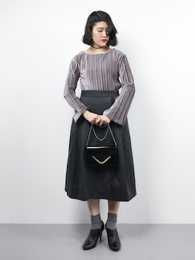 ハマアイさん（レディース・161cm）の秋コーディネート