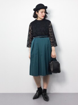 ハマアイさん（レディース・161cm）の秋コーディネート