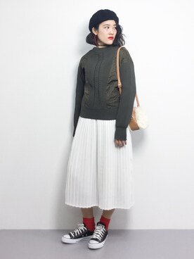 ハマアイさん（レディース・161cm）の冬コーディネート