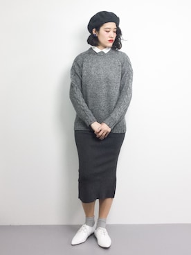 ハマアイさん(レディース・161cm)の冬コーディネート