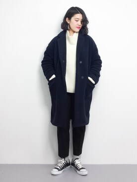 ハマアイさん（レディース・161cm）の冬コーディネート