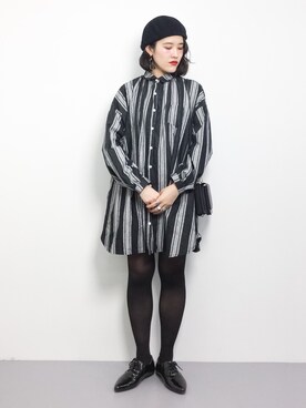 ハマアイさん（レディース・161cm）の冬コーディネート