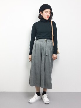 ハマアイさん（レディース・161cm）の冬コーディネート