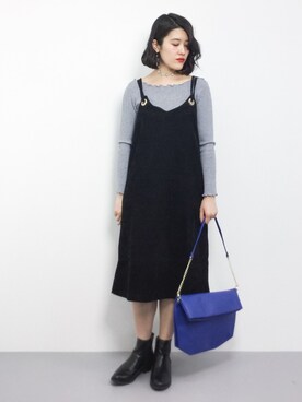 ハマアイさん（レディース・161cm）の冬コーディネート