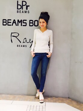 OGUさん（レディース・156cm）の春コーディネート