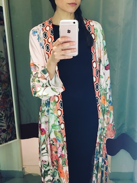 「H&M（エイチ・アンド・エム）のアイテム（カバーオール）」を使った、Olga Gerasymivさん（レディース・163cm）の夏コーディネート