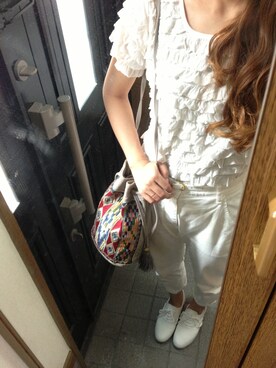 yaaa◡̈⃝さん(レディース・161cm)の夏コーディネート