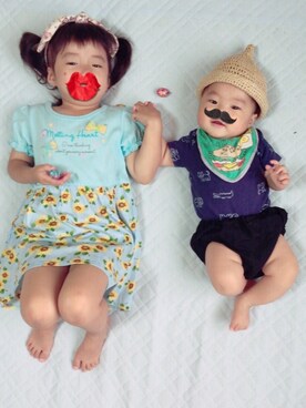 ベビまんさんのコーディネート