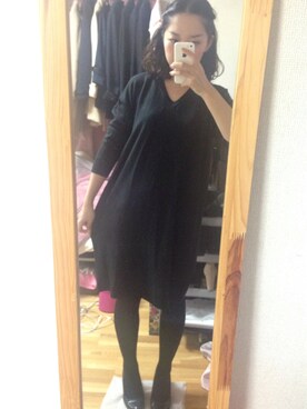 Rikaさん（レディース・152cm）の冬コーディネート