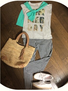 (,,> <,,)♡さん（レディース・161cm）の春コーディネート