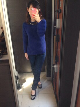 umiさん（レディース・160cm）の冬コーディネート