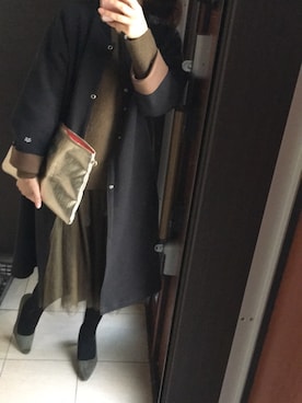 umiさん（レディース・160cm）の冬コーディネート