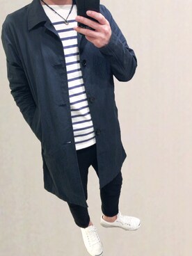 「CONVERSE（コンバース）のCONVERSE コンバース ジャック パーセル / JACK PURCEL（スニーカー）」を使った、かん太さん（メンズ・169cm）の秋コーディネート