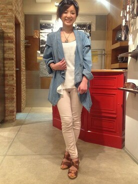 CANALJEAN  tomoeさん（レディース・155cm）の春コーディネート