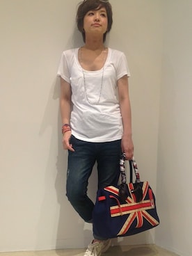 CANALJEAN  tomoeさん（レディース・155cm）の夏コーディネート