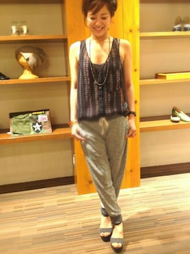 CANALJEAN  tomoeさん（レディース・155cm）の夏コーディネート