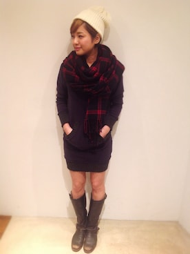 CANALJEAN  tomoeさん（レディース・155cm）の冬コーディネート