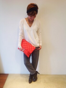 CANALJEAN  tomoeさん（レディース・155cm）の冬コーディネート