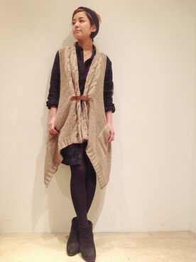 CANALJEAN  tomoeさん（レディース・155cm）の冬コーディネート