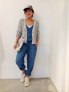 CANALJEAN  tomoeさん（レディース・155cm）の春コーディネート