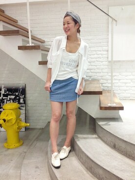 CANALJEAN  tomoeさん（レディース・155cm）の夏コーディネート
