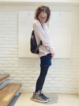 「ink（インク）のアイテム」を使った、CANALJEAN  tomoeさん（レディース・155cm）の秋コーディネート