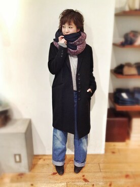 CANALJEAN tomoeさん(レディース・155cm)の冬コーディネート