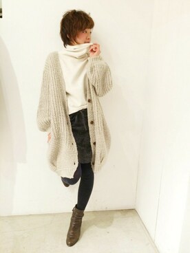 CANALJEAN tomoeさん(レディース・155cm)の冬コーディネート