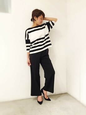 「Caie（カイエ）のアイテム」を使った、CANALJEAN  tomoeさん（レディース・155cm）の冬コーディネート